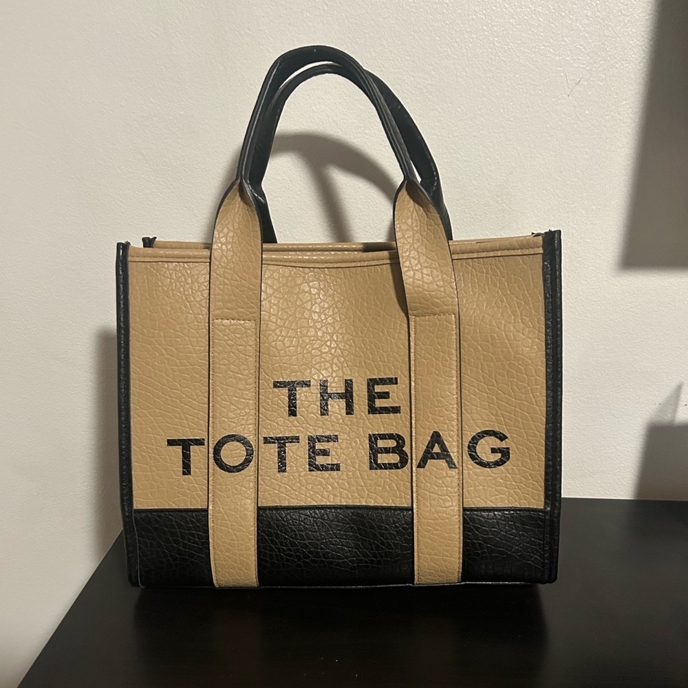 Faux leather the The Tote Bag
